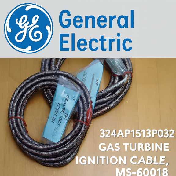 کابل جرقه‌زن توربین گازی GENERAL ELECTRIC مدل MS-6001B شماره قطعه 354A1513P032